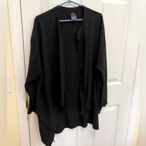 Kaliyana black longline summer jacket